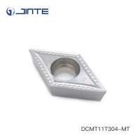 DCMT11T304-MT  zhuzhou hot sale cermet carbide inserts cutter for turning